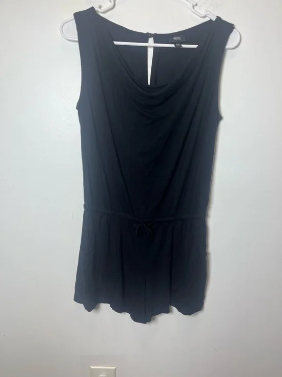 Mossimo Supply Co. Black Sleeveless Romper - Picture 2 of 9